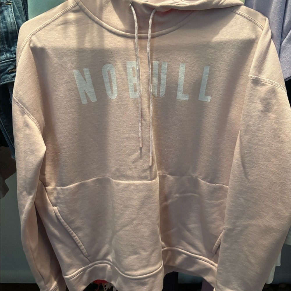 NOBULL Blush Pink Hoodie